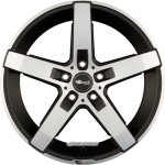 BROCK - B35 SCHWARZ MATT VOLL-POLIERT (SMVP) 7,5X17 LK:5/114,3 ET:45 ML:72,6